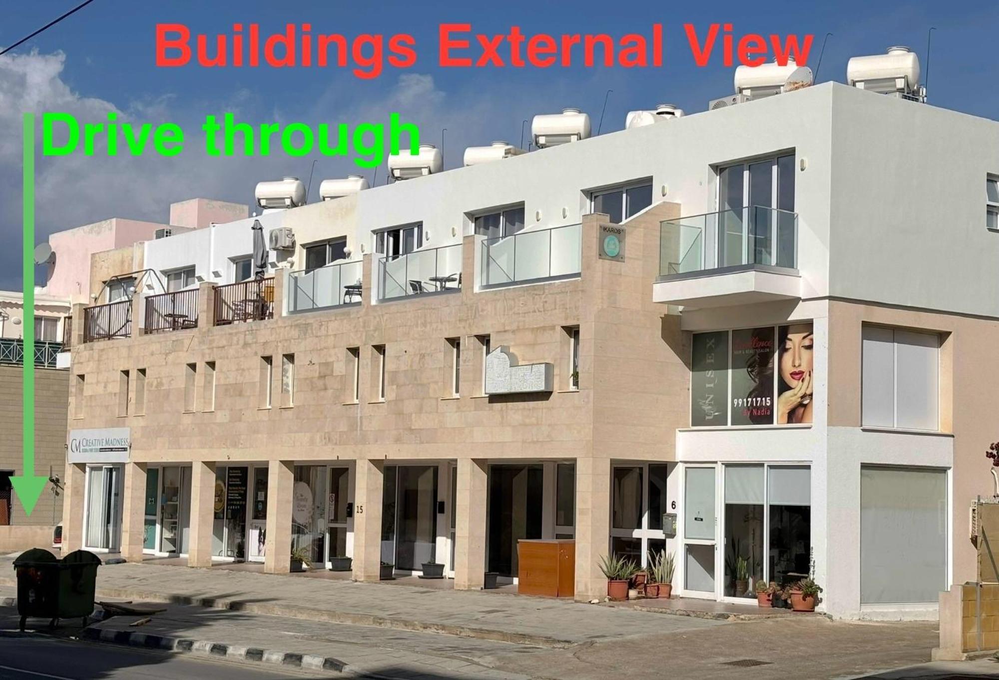 شقة Ev Zin - Modern, Cozy, 1 Bed, Pool, 2 Balconies, A105 بافوس المظهر الخارجي الصورة
